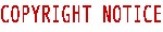 copyright notice