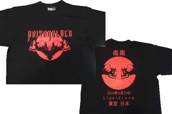 POISONBLACK JAPAN TOUR TS