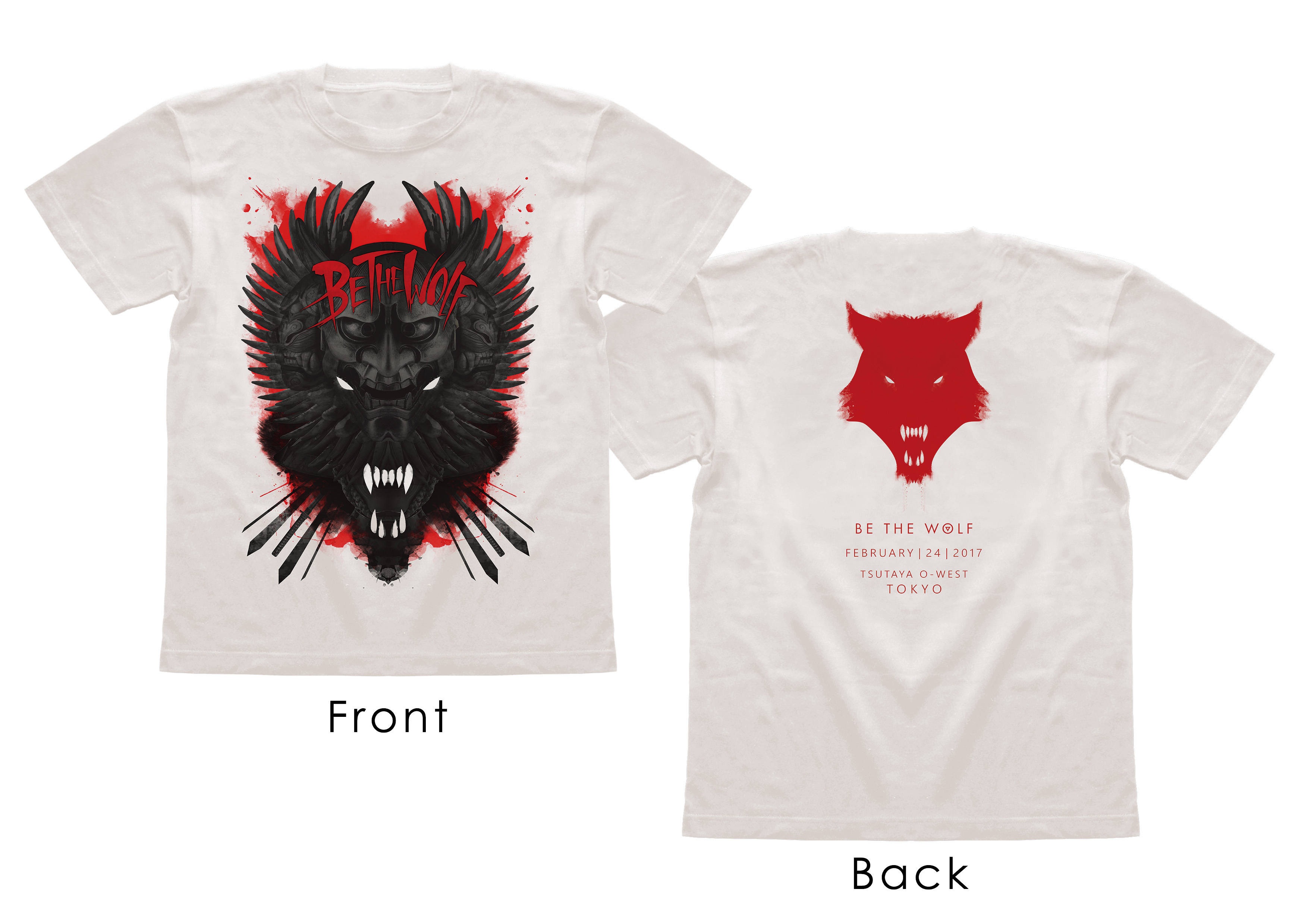BE THE WOLF JAPAN TOUR T